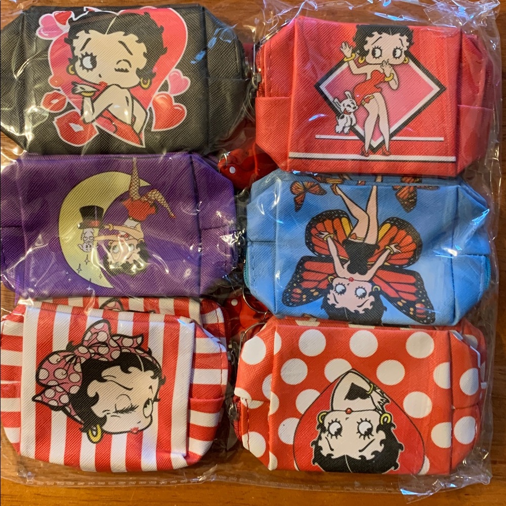 Small Betty Boo Coin Bags